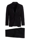 Tagliatore Naples Suit With Double Breasted Jacket