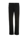 VALENTINO VALENTINO 'BLACK UNTITLED' JEANS