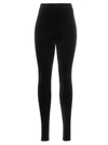 Alexandre Vauthier Stretch Velvet Leggings