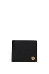 Versace - Black Medusa Biggie Bifold Leather Wallet - Men's