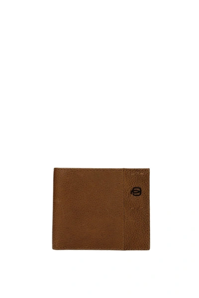 Piquadro Wallets Leather Brown Leather