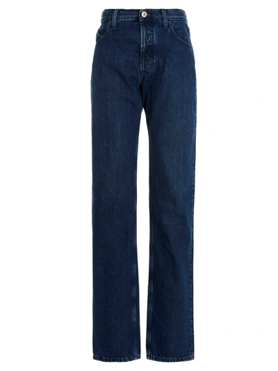 Attico Boyfriend Jeans In Blue