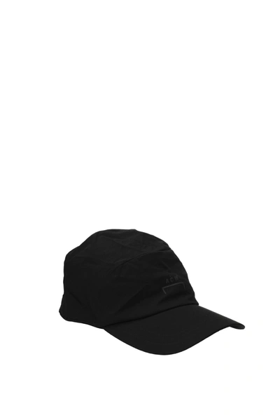 A-cold-wall* Hats Nylon Black
