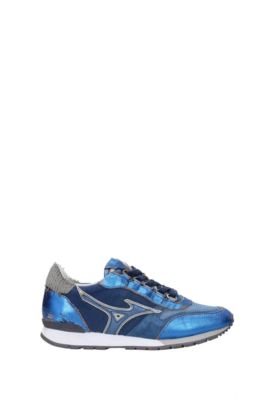 Mizuno Sneakers Naos Fabric Blue ModeSens
