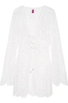 L'AGENT Aaliya crocheted lace dress