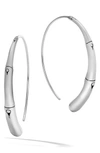 John Hardy BAMBOO LARGE HOOP EARRINGS,EB5961