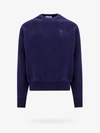 Ami Alexandre Mattiussi Sweatshirt In Blue