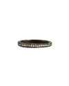 ARMENTA OLD WORLD BLACKENED BAND RING WITH CHAMPAGNE DIAMONDS,PROD199900098