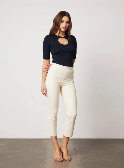 Bailey44 Andy Twill Pant In Ivory In Beige