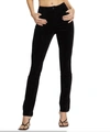 L Agence Josie Velvet Jean In Noir In Black