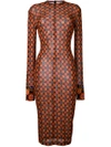 GIVENCHY patterned dress,DRYCLEANONLY