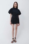Simkhai Bubble Hem Skirt In Black