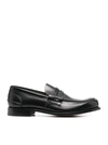 Church's Pembrey Calf Leather Loafers In Black