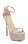 STUART WEITZMAN STUART WEITZMAN NUDISTCURVE HOLLYWOOD PLATFORM SANDAL