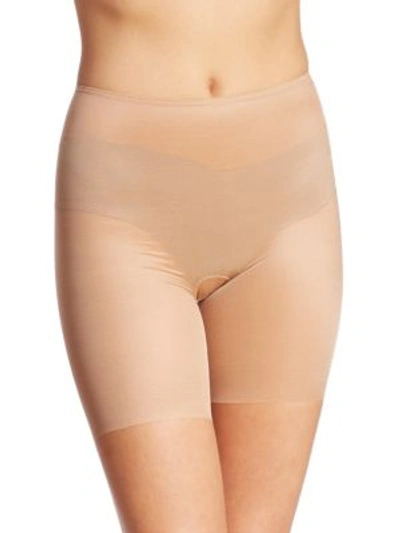 Spanx Skinny Britches Mid-thigh Shorts In Naked