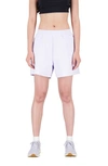 NEW BALANCE NATURE STATE HIGH WAIST COTTON FRENCH TERRY SHORTS