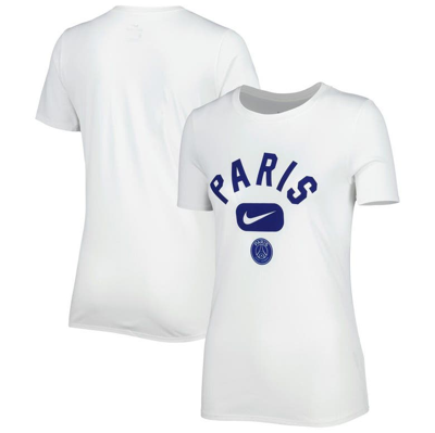 Nike White Paris Saint-germain Lockup Legend Performance T-shirt