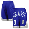 Stitches Men's  Navy Homestead Grays Shorts In Navy