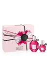 Viktor & Rolf Viktor&rolf Flowerbomb Ruby Orchid Eau De Parfum Set Usd $276 Value