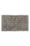 Lorena Canals Dunes Woolable Washable Wool Rug In Dark Grey Tones