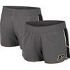 COLOSSEUM COLOSSEUM GRAY PURDUE BOILERMAKERS PULL THE SWITCH RUNNING SHORTS