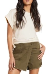Circus Ny Jess Ruched T-shirt In Marshmellow