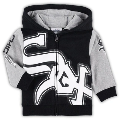 Outerstuff Babies' Infant Black Chicago White Sox Poster Board Full-zip Hoodie