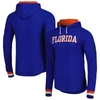 MITCHELL & NESS MITCHELL & NESS ROYAL FLORIDA GATORS LEGENDARY RAGLAN PULLOVER HOODIE