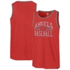 47 '47 RED LOS ANGELES ANGELS WINGER FRANKLIN TANK TOP