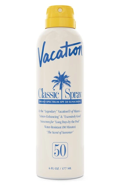 VACATION VACATION CLASSIC SPRAY BROAD SPECTRUM SPF 50 SUNSCREEN
