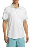 Swannies Fraser Golf Polo In White-marine