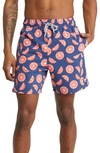 TOM & TEDDY CITRUS SWIM TRUNKS