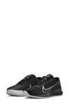 Nike Court Air Zoom Vapor 11 Tennis Shoe In Black/ Anthracite/ White