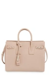 SAINT LAURENT SMALL SAC DE JOUR TOTE - BEIGE,464960DTI0E