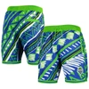 MITCHELL & NESS MITCHELL & NESS BLUE SEATTLE SOUNDERS FC TRIBAL FASHION SHORTS