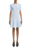 Givenchy 4g Pointelle Mini Dress In 453