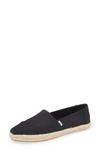 Toms Alpargata Rope Espadrille In Black Night