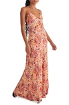 FAVORITE DAUGHTER THE BLACKBERRY FLORAL MAXI DRESS