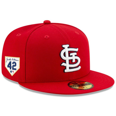 New Era Red St. Louis Cardinals 2023 Jackie Robinson Day 59fifty Fitted Hat