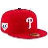 NEW ERA NEW ERA RED PHILADELPHIA PHILLIES 2024 JACKIE ROBINSON DAY 59FIFTY FITTED HAT