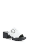 Fly London Eple Platform Sandal In 001 Off White Bridle