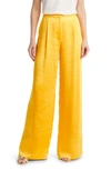 MILLY MILLY NOELANI SATIN CADY WIDE LEG PANTS