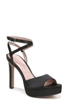 Naturalizer Pnina Tornai For  Ai Ankle Strap Platform Sandal In Black Fabric