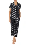 Kate Spade Print Short Sleeve Pajamas In Dot