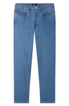 Apc 20cm Jean Martin Straight Denim Jeans In Washed Indigo