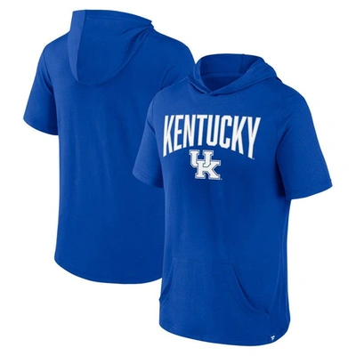 Fanatics Branded Royal Kentucky Wildcats Outline Lower Arch Hoodie T-shirt