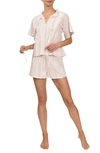 EVERYDAY RITUAL JOYCE STRIPE COTTON SHORT PAJAMAS