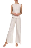 EVERYDAY RITUAL EVERYDAY RITUAL PIPER STRIPE COTTON PAJAMAS