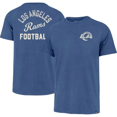 47 ' Royal Los Angeles Rams Turn Back Franklin T-shirt