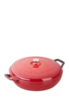 Staub Cast Iron 3.5-qt. Braiser In Cherry